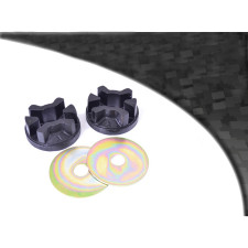 Silent Bloc Powerflex Preto Grande Suporte Superior do Motor Mini (1 Peça)