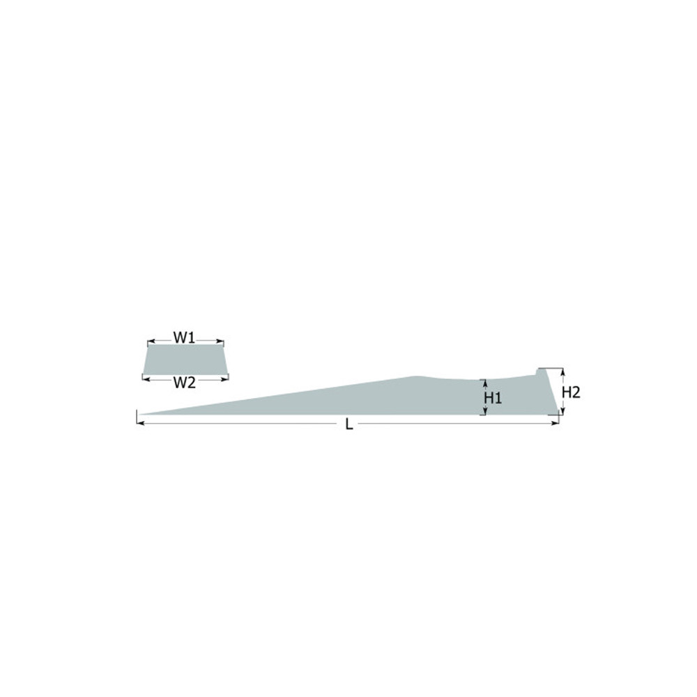Rampas de elevación bajas BG-Racing 445x250x65 (el par)Array