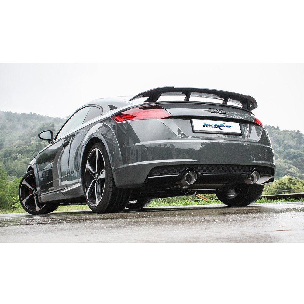 Tubo central directo Inoxcar para Audi TT (8S) 2,0 TFSI Coupé Quattro S-Line 2014-2018Array