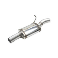 Tubo central con silencioso Inoxcar para Audi TT (8S) 2,0TFSI Coupé Quattro S-Line 2014-2018