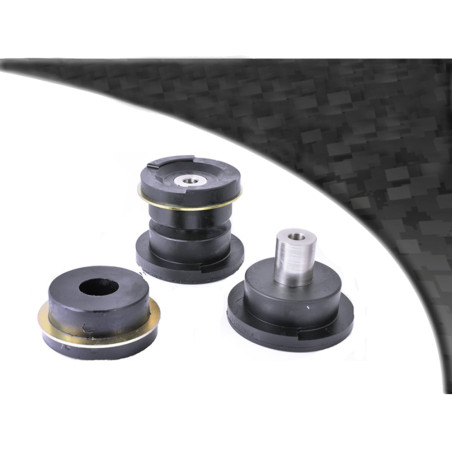 Silent-block Powerflex Black Soporte subchassis Trasero Anterior BMW E46 (2 Piezas)
