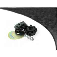 Silent Bloc Powerflex Preto Torcedor Inferior do Motor Ford Fiesta MK6 (1 Peça)