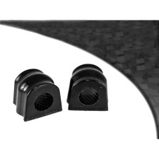 Barra estabilizadora dianteira preta Powerflex Silent-block Subaru WRX / STi 01-07 22mm (2 peças)