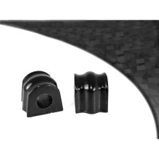 Barra estabilizadora dianteira preta Powerflex Silent-block Subaru WRX / STi 01-07 19mm (2 peças)