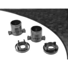 Silent-block Powerflex Preto Traseiro Peugeot 206 Inserto dianteiro (2 peças)