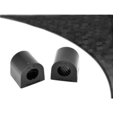 Barra estabilizadora dianteira Powerflex preta Silent-block 19mm Opel Corsa D (2 peças)