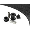 Silent-block Powerflex Preto Wishbone Dianteiro Interior Porsche 996 1997 - 2005 (2 peças)