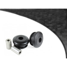 Silent-block Powerflex Preto Braço traseiro dianteiro Opel Corsa C (2 peças)