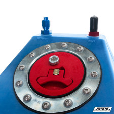 Depósito de combustível rígido ATL 15L mede 230x208x435mm FIA