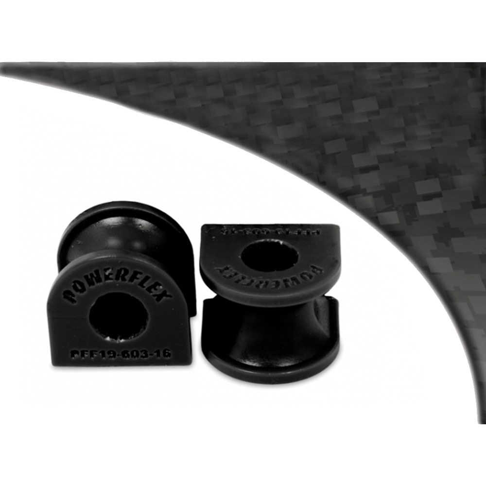 Silent-block Powerflex Black Barra Estabilizadora 16mm Ford Fiesta 1989-1996 / Escort 1990 (2 Piezas)Array