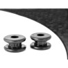 Silent-block Powerflex Preto Braço dianteiro Audi 80 / 90 (2 peças)