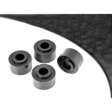 Barra estabilizadora dianteira preta Powerflex Silent-block Nissan Sunny GTiR (2 peças)