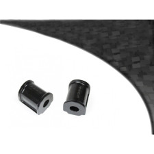 Barra estabilizadora preta Silent-block Powerflex 20mm dianteira Porsche 911 / 964 / 993 (2 peças)