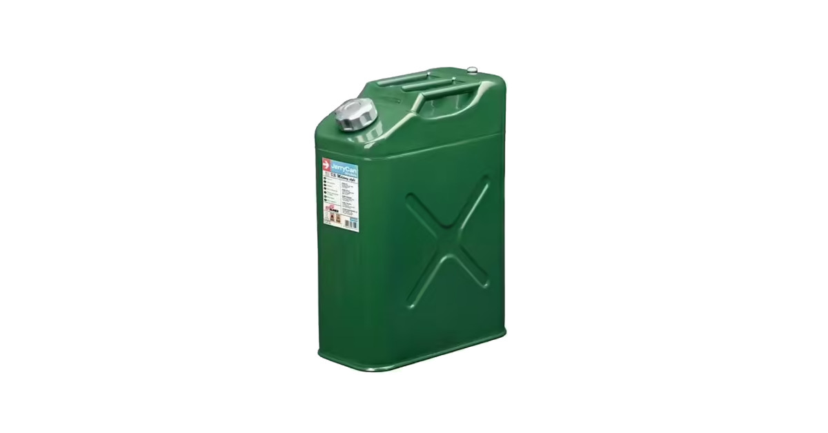 Tambor / lata de metal 20L + bico