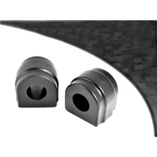 Barra estabilizadora dianteira preta Powerflex Silent-block BMW X5 E53 (2 peças)