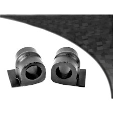 Barra estabilizadora dianteira preta Powerflex Silent-block 20mm Opel Astra / Vectra (2 peças)