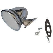 Retrovisor Torpedo Racing Espejo Plano (unidad)