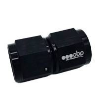 Acoplamiento giratorio OBP hembra/hembra JIC-JIC aluminio Negro