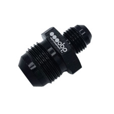 Adaptador OBP macho/macho JIC Dash6-JIC en aluminio negro