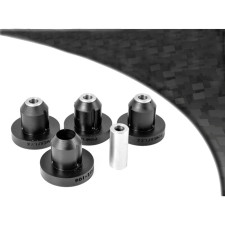Silent-block Powerflex Preto Traseiro Wishbone Citroën AX Diesel e Gasolina 10mm (4 Peças)