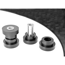 Silent-block Powerflex Preto Braço de Vento Dianteiro Inferior Traseiro Honda S2000 (2 Peças)