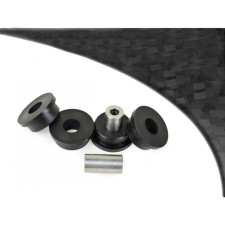 Silent-block Powerflex Preto Braço de Vento Traseiro Mitsubishi Evo 6 / 7 (2 Peças)
