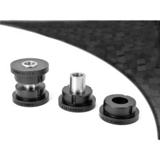 Silent-block Powerflex Preto Braço de Vento Traseiro Mitsubishi Evo 4 / 5 / 6 / 7 (2 Peças)