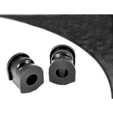 Barra estabilizadora traseira preta Powerflex Silent-block Sunny GTiR (2 peças)