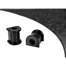 Barra Estabilizadora Traseira Silent Bloc Powerflex Preta 15.5mm BMW E30 (2 Peças)
