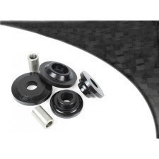 Suporte traseiro do motor Silent-block Powerflex preto para Porsche 911 (2 peças)