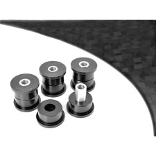Silent-block Powerflex Preto Traseiro Wishbone Toyota Corolla AE86 (4 peças)