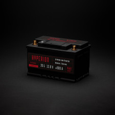 Bateria de lítio Baterias Atomique Hyperion 20-T6 iões de lítio LiFePO4 12V alto desempenho 20Ah