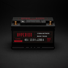 Batería litio Atomique Batteries Hyperion 40-T6 Lithium-ion LiFePO4 12V alto rendimiento 40Ah