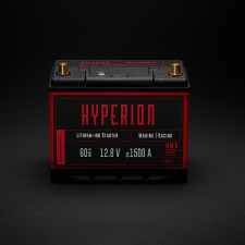 Batería litio Atomique Batteries Hyperion 60 Lithium-ion LiFePO4 12V alto rendimiento 60Ah