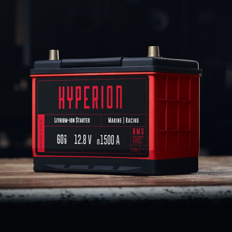 Batería litio Atomique Batteries Hyperion 60 Lithium-ion LiFePO4 12V alto rendimiento 60Ah