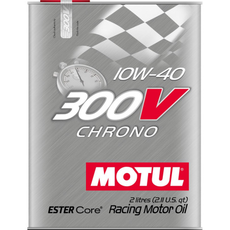 Motul 300V Chrono Engine Oil 10W40 2L fórmula antiga Motul 300V Chrono Engine Oil 10W40 2L fórmula antiga