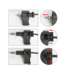 Adaptador de agarre para clavija macho Stilo