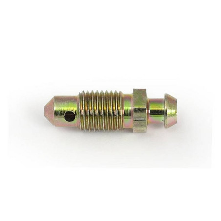 Tornillo de purga de acero - rosca UNF o métrica