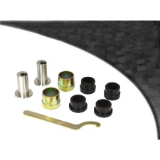 Silent Blocs POWERFLEX PRETO Trapézio dianteiro ajustável Renault Megane 2 RS 225 R26 (2 peças)
