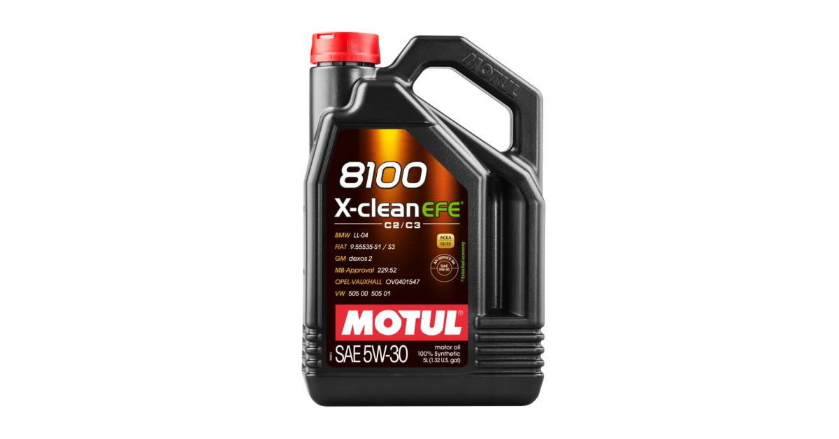 Óleo de motor MOTUL 8100 X-CLEAN EFE 5W30 - lata 5L