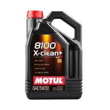 Óleo para motor MOTUL 8100 X-CLEAN + 5W30 - lata 5L