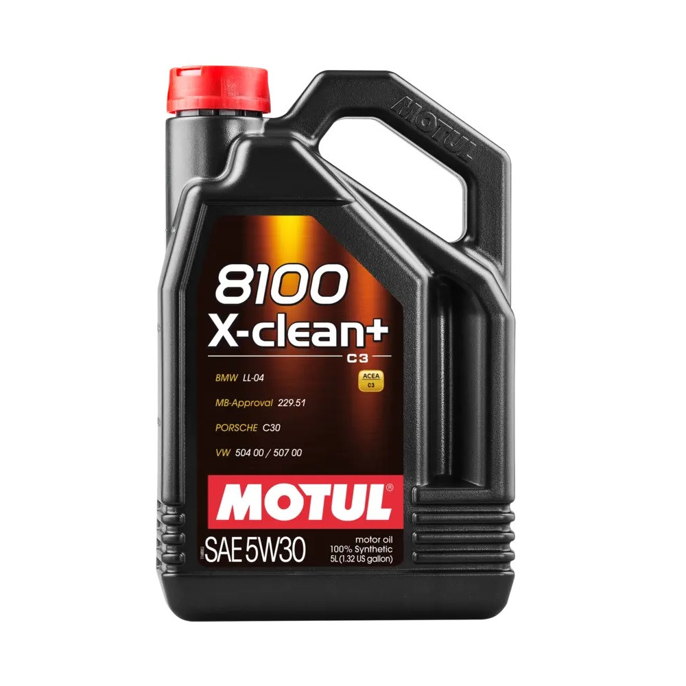 Óleo de motor MOTUL 8100 X-CLEAN + 5W30 - lata 5LArray