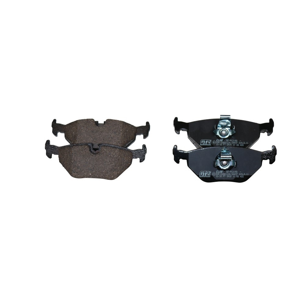 Pastilhas de travão traseiras GT2i Club para BMW Série 3 (E36) M3 3.0i, 3.2i 1991-98 - Pinças de travão AteArray