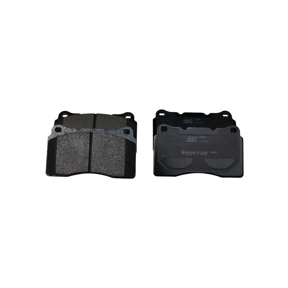 Pastillas de freno delanteras GT2i Club para RENAULT Megane IV 1.8 16V T RS 2017-22 - Pinzas de freno BremboArray