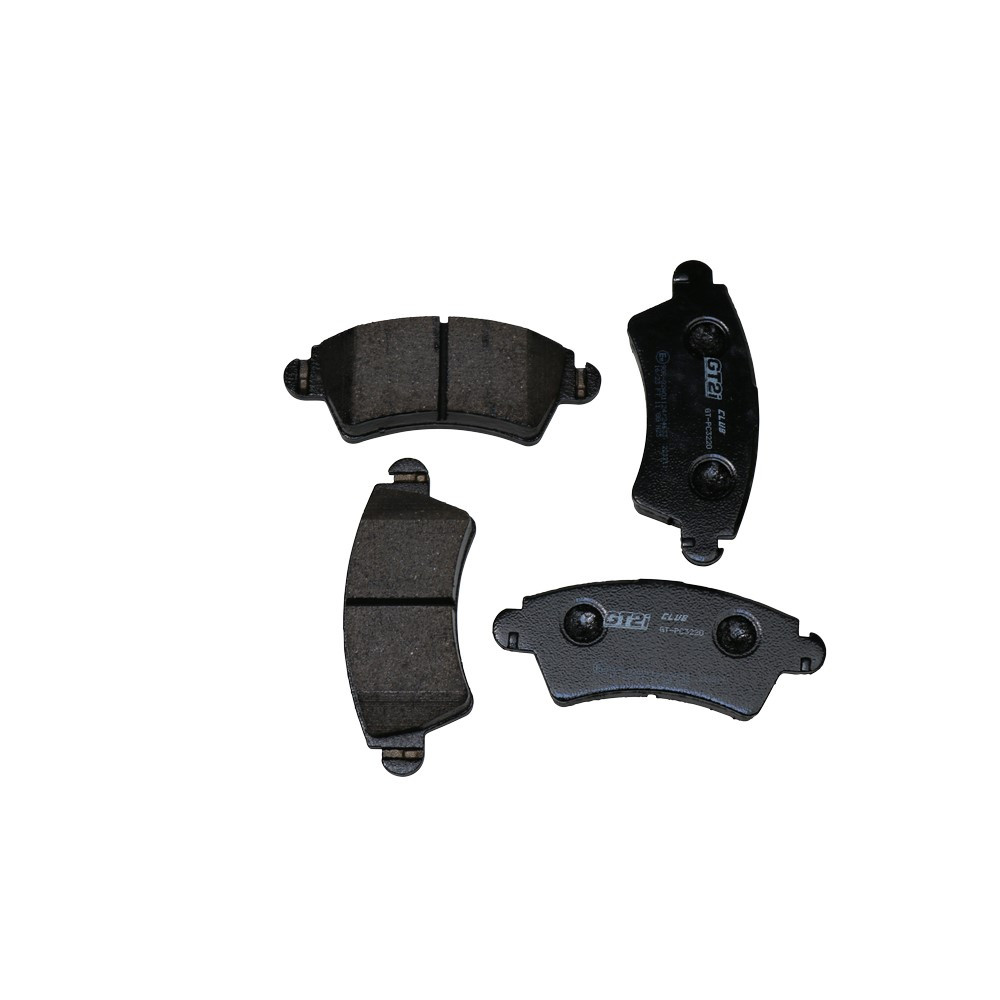 Pastilhas de travão dianteiras GT2i Club para PEUGEOT 306 1.8i 16V, 2.0 HDi, 2.0i 16V 132 cv 1997-02 - Pinças de travão BoschArray