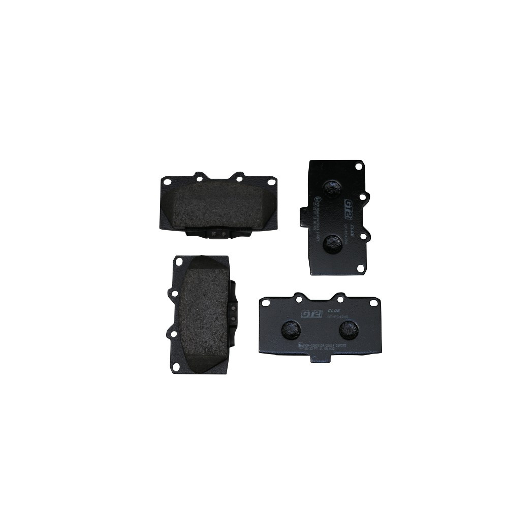 Pastillas de freno delanteras GT2i Club para SUBARU Impreza (GE-GH-GR-GV) 2.0i 16V T 4wd WRX 08-14 - Pinzas de freno SumitomoArray