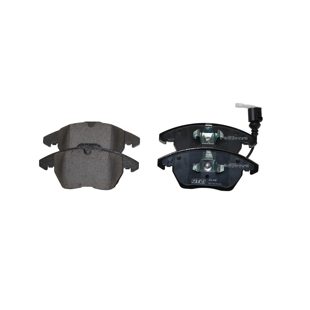Pastilhas de travão dianteiras GT2i Club para AUDI TT II (8J3) 2.0 TFSi 155hp 2006-08-01-2015-01-01-01Array