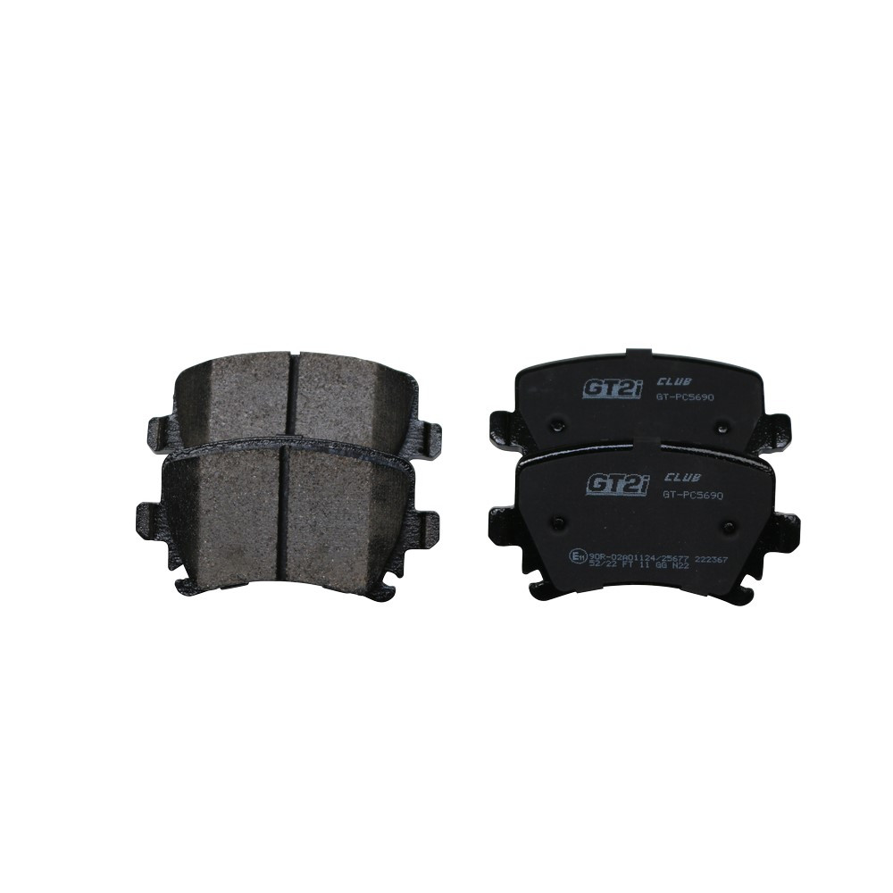 Pastilhas de travão traseiras GT2i Club para VOLKSWAGEN Golf V 3.2i V6 R32 R32 2003-09 - Pinças de travão TrwArray