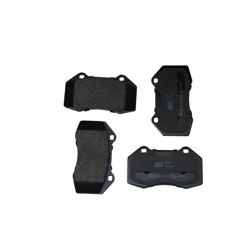 Pastilhas de travão dianteiras GT2i Club para RENAULT Clio III 2.0i 16V RS 200 cv 2005-12 - Pinças de travão BremboArray