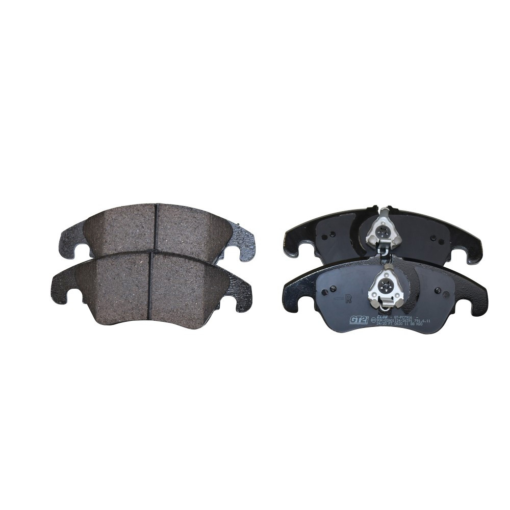 Pastilhas de travão dianteiras GT2i Club para FORD Focus 2.5i 20V Turbo RS 305 cv 2004-12 - Pinças de travão TrwArray